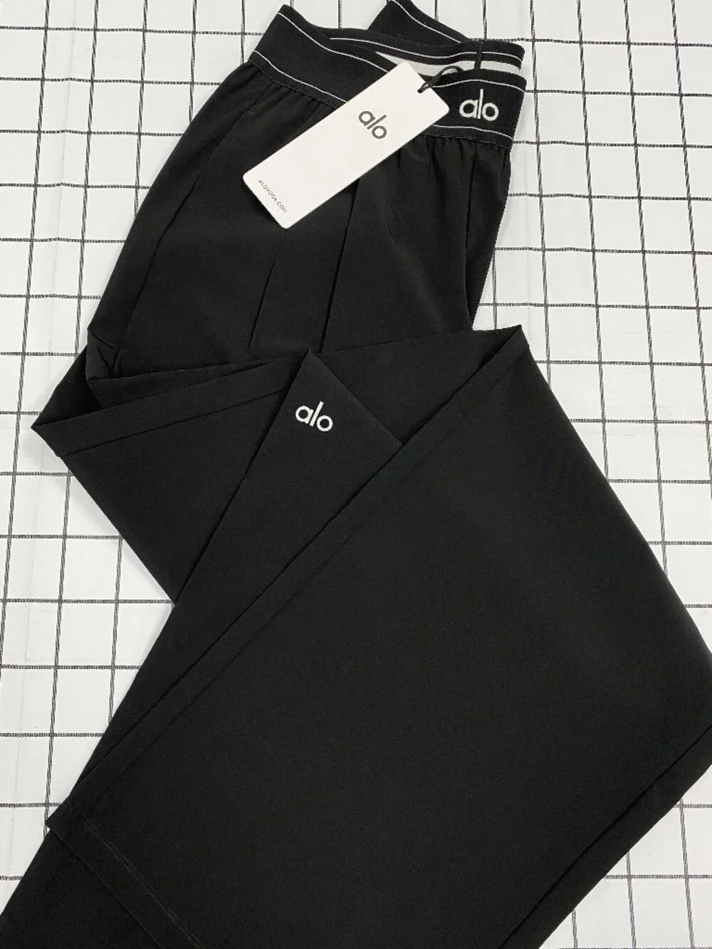 NWT🏷️ALO Yoga Suit Up Trouser Black Regular 30